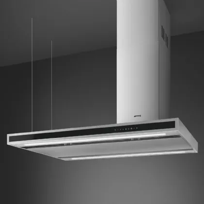 Cappa a isola KLTI12L4X di Smeg