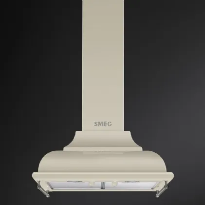 Cappa Cortina KC16POE Decorativa Murale di Smeg