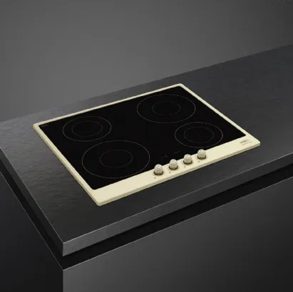 Piano Cottura Induzione Estetica Cortina SI764POM di Smeg