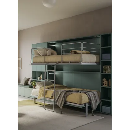 Cameretta salvaspazio Momenti 01 Y di Febal Casa