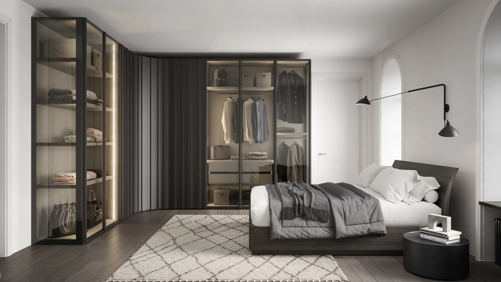 Comodino Allout di Novamobili