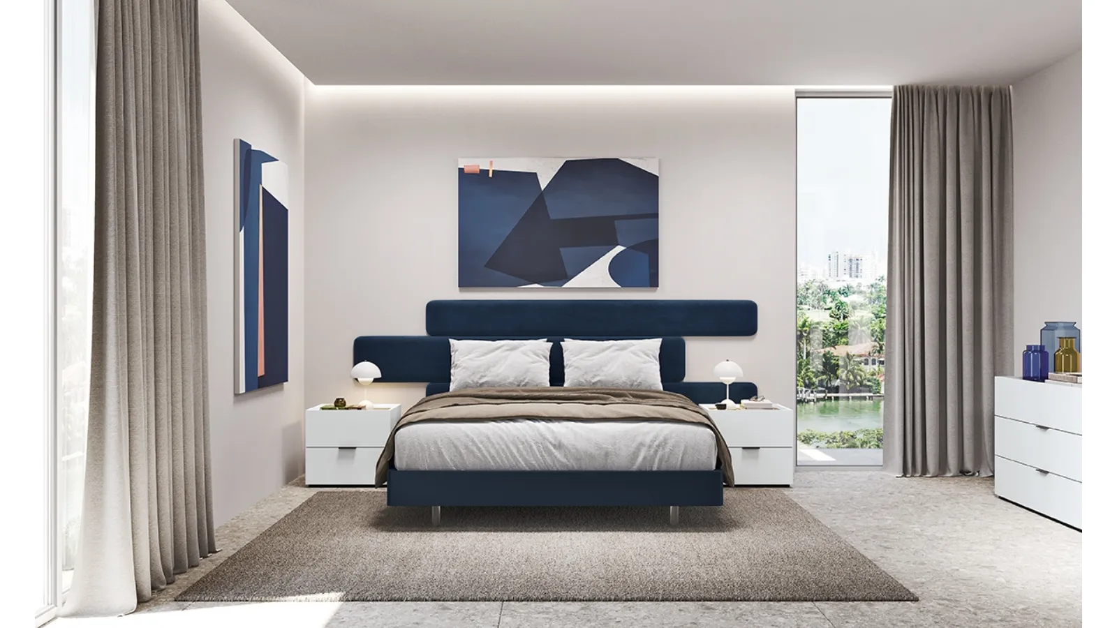 Letto con testiera Desire di Febal Casa
