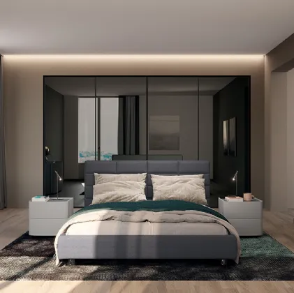 Letto matrimoniale Kim di Febal Casa