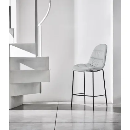 Sgabello Mood Rivestito di Bontempi