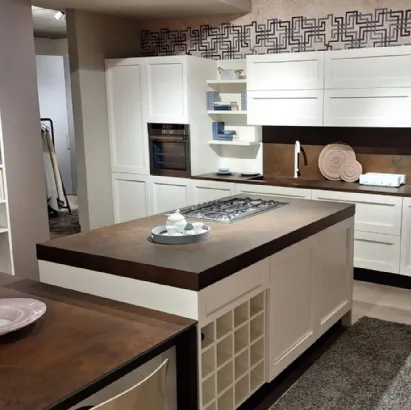 L'abbinamento perfetto: cucina Adria e gres effetto corten