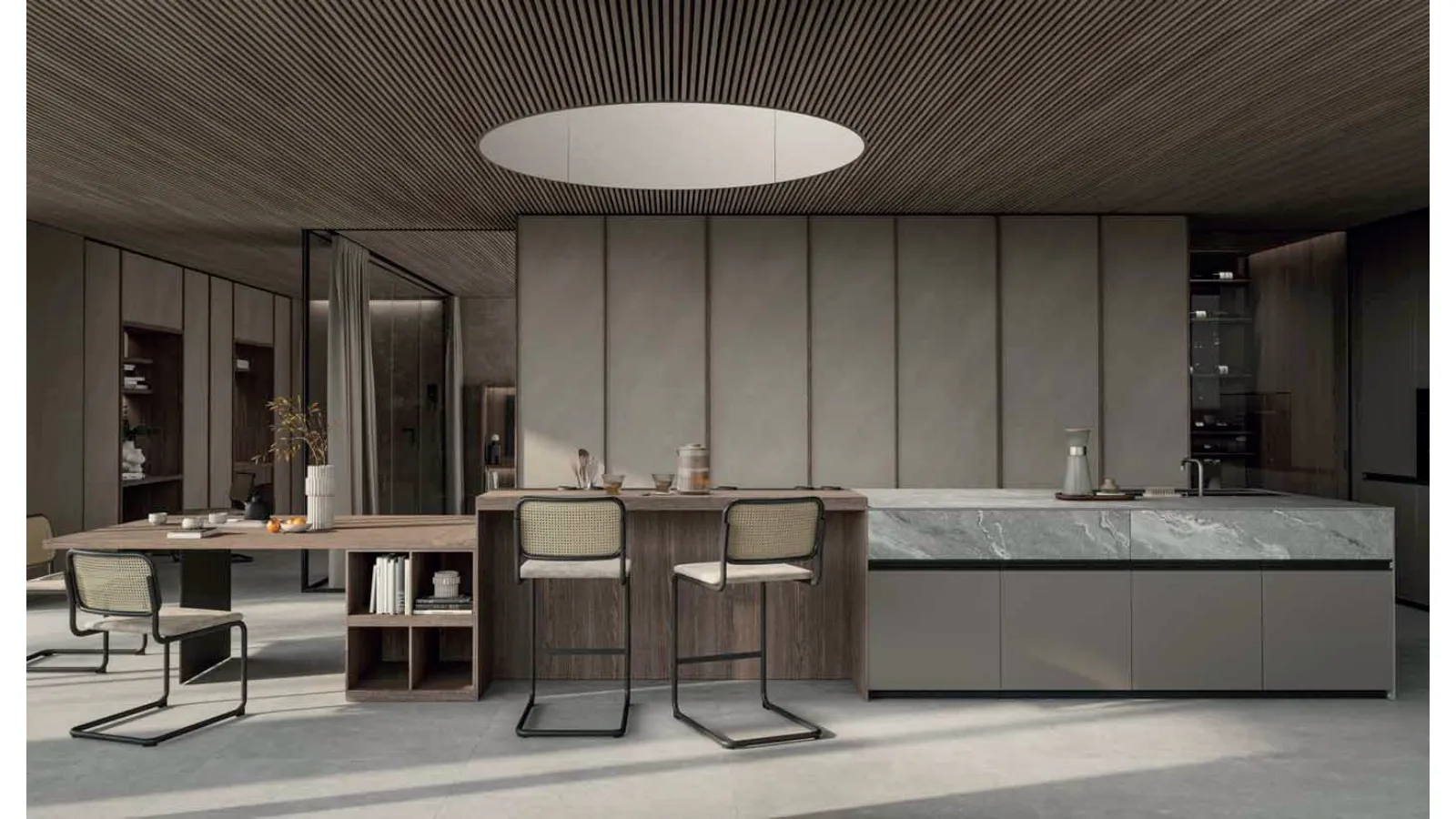 Cucina Design con isola Loggia In 03 di Zampieri Cucine