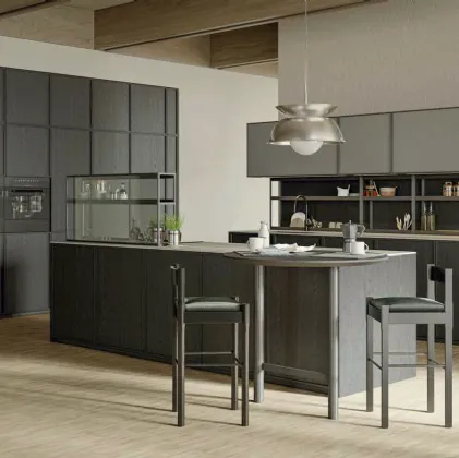 Cucina Design con isola XP|W 06 di Zampieri Cucine