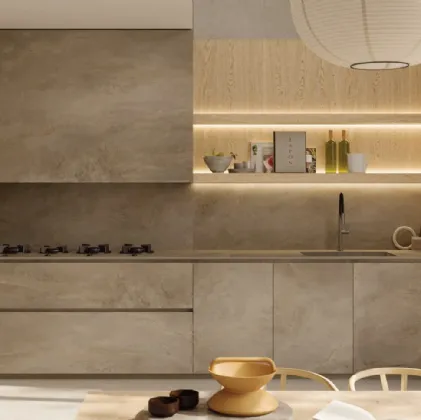 Cucina Design ad angolo Irori 03 di Zampieri Cucine