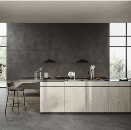 Cucina Moderna Dj con penisola di Dibiesse