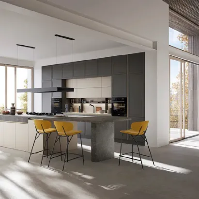 Cucina Moderna con isola Elite 05 di Ar-Tre
