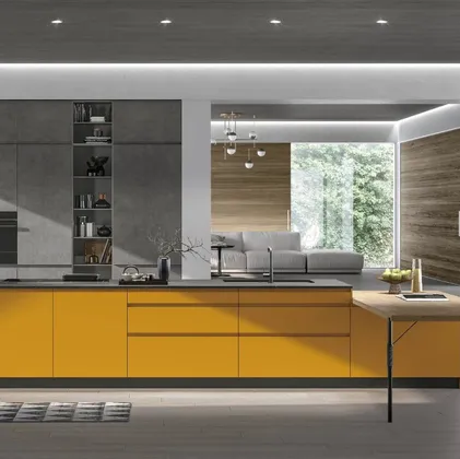 Cucina Moderna con isola Karma 10 di Stosa