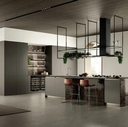 Cucina Moderna Modula Anta Profilo C 02 di Febal Casa
