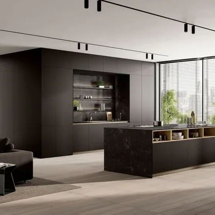 Cucina Moderna Modula Composizione 01 di Febal Casa