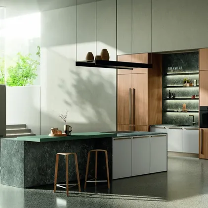Cucina Moderna Modula Composizione 02 di Febal Casa