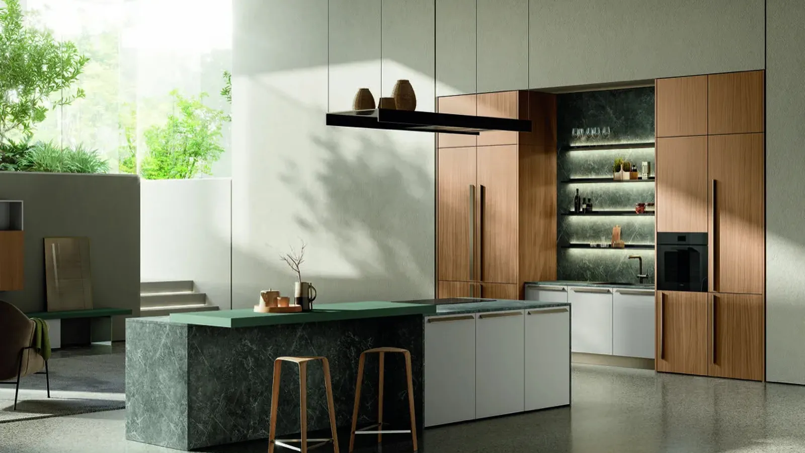 Cucina Moderna Modula Composizione 02 di Febal Casa