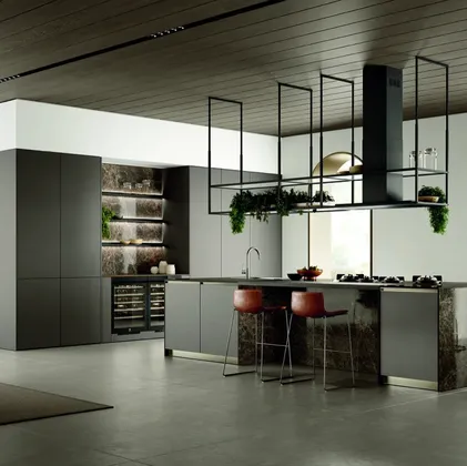 Cucina Moderna Modula Composizione 07 di Febal Casa
