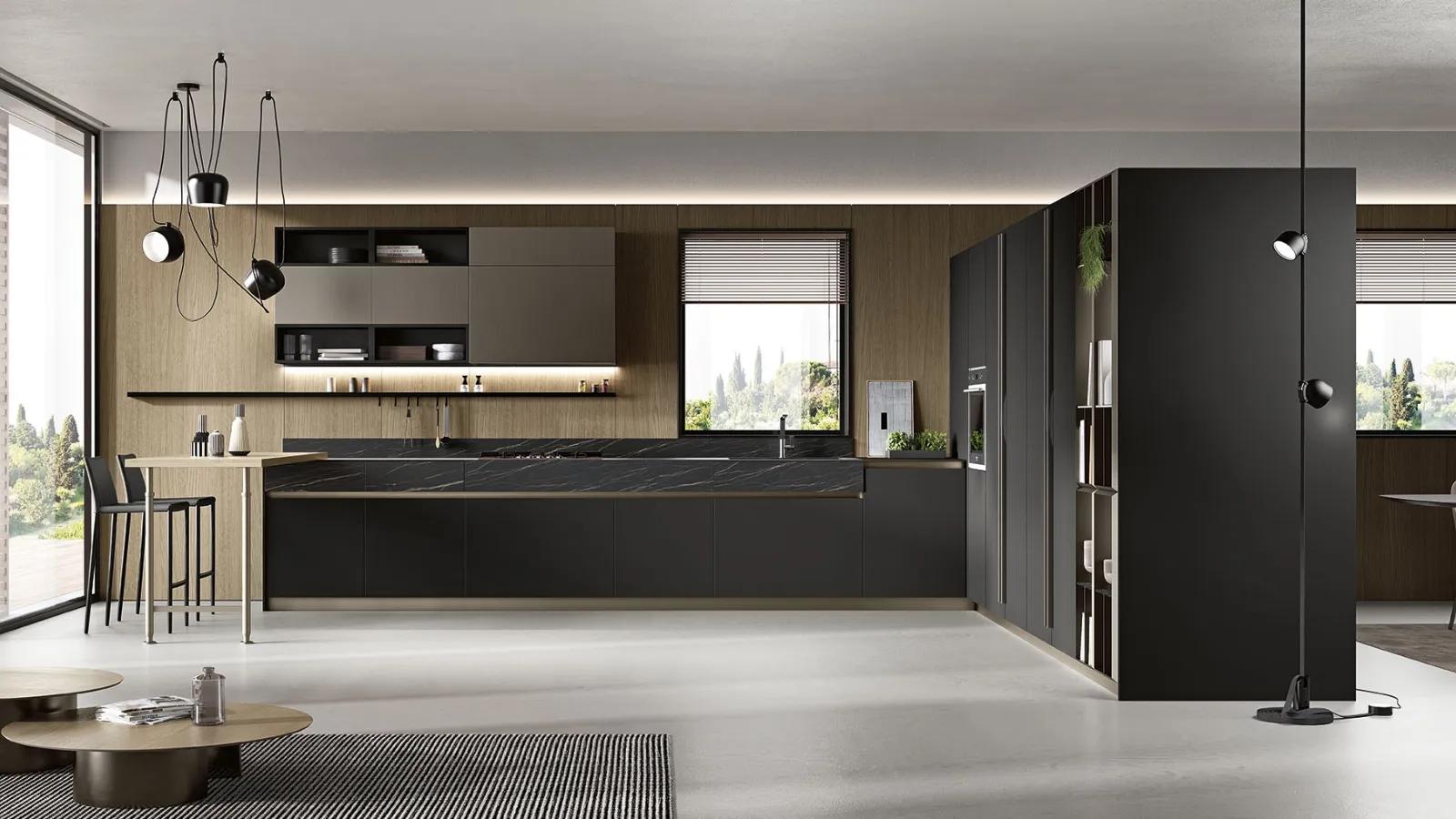Cucina Moderna Origina Anta Square 03 di Febal Casa