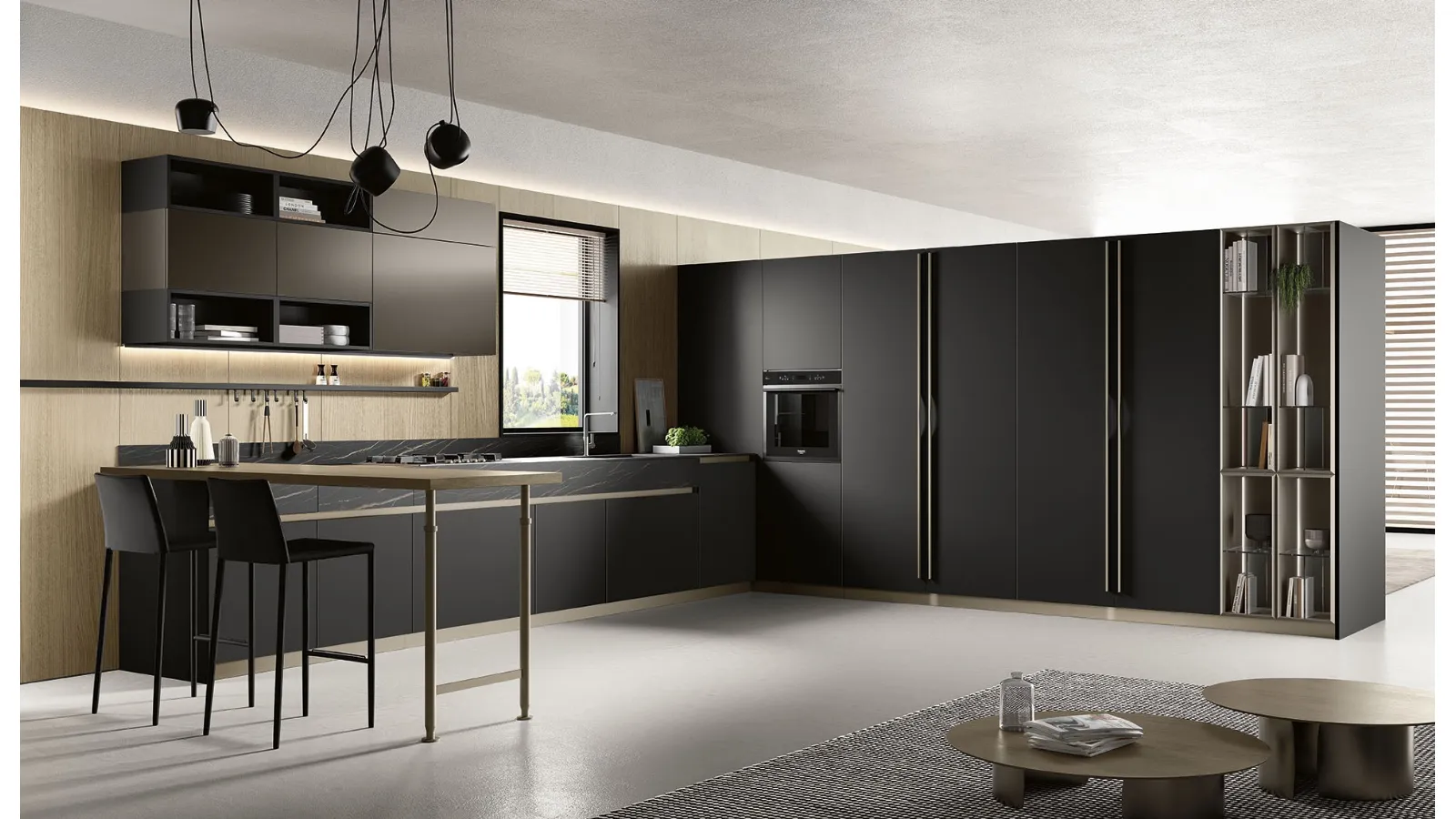 Cucina Moderna Origina Anta Square 03 di Febal Casa