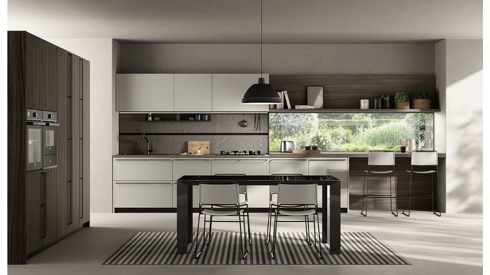 Cucina Moderna Origina Anta Square 06 di Febal Casa