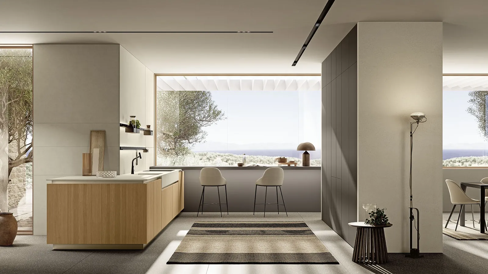 Cucina Moderna Origina Vol III - Composizione 05 di Febal Casa