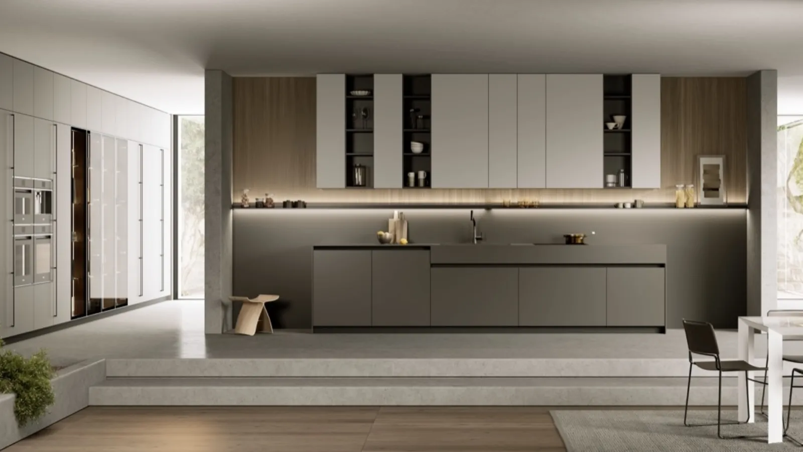 Cucina su misura Modula Anta Square 03 di Febal Casa