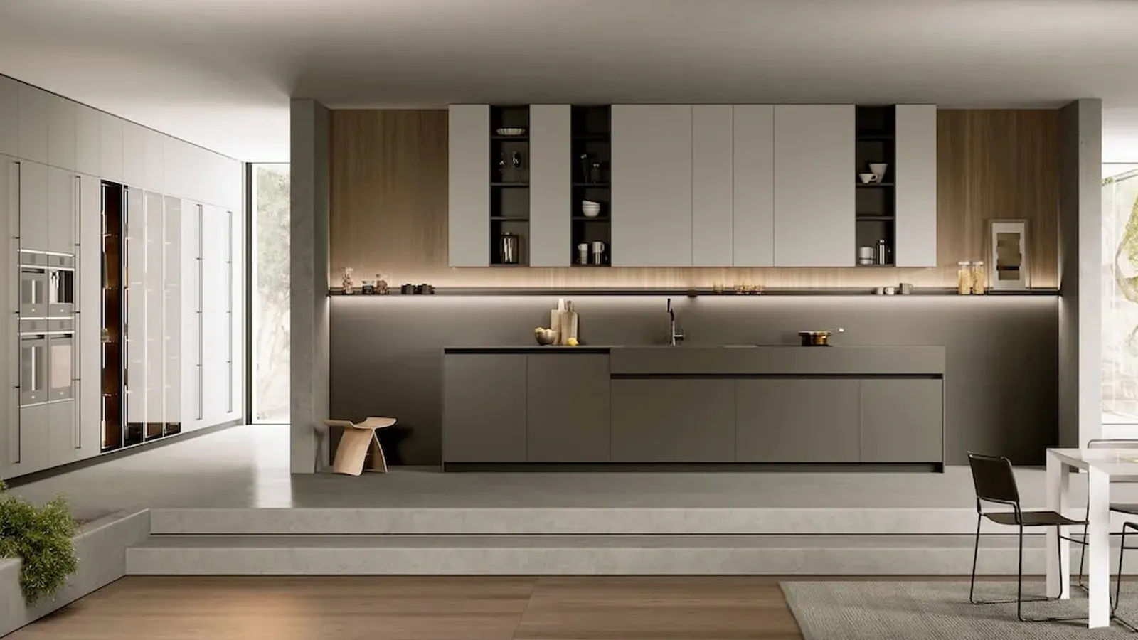Cucina su misura Modula Composizione 03 di Febal Casa