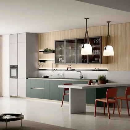 Cucina su misura Modula Composizione 04 di Febal Casa