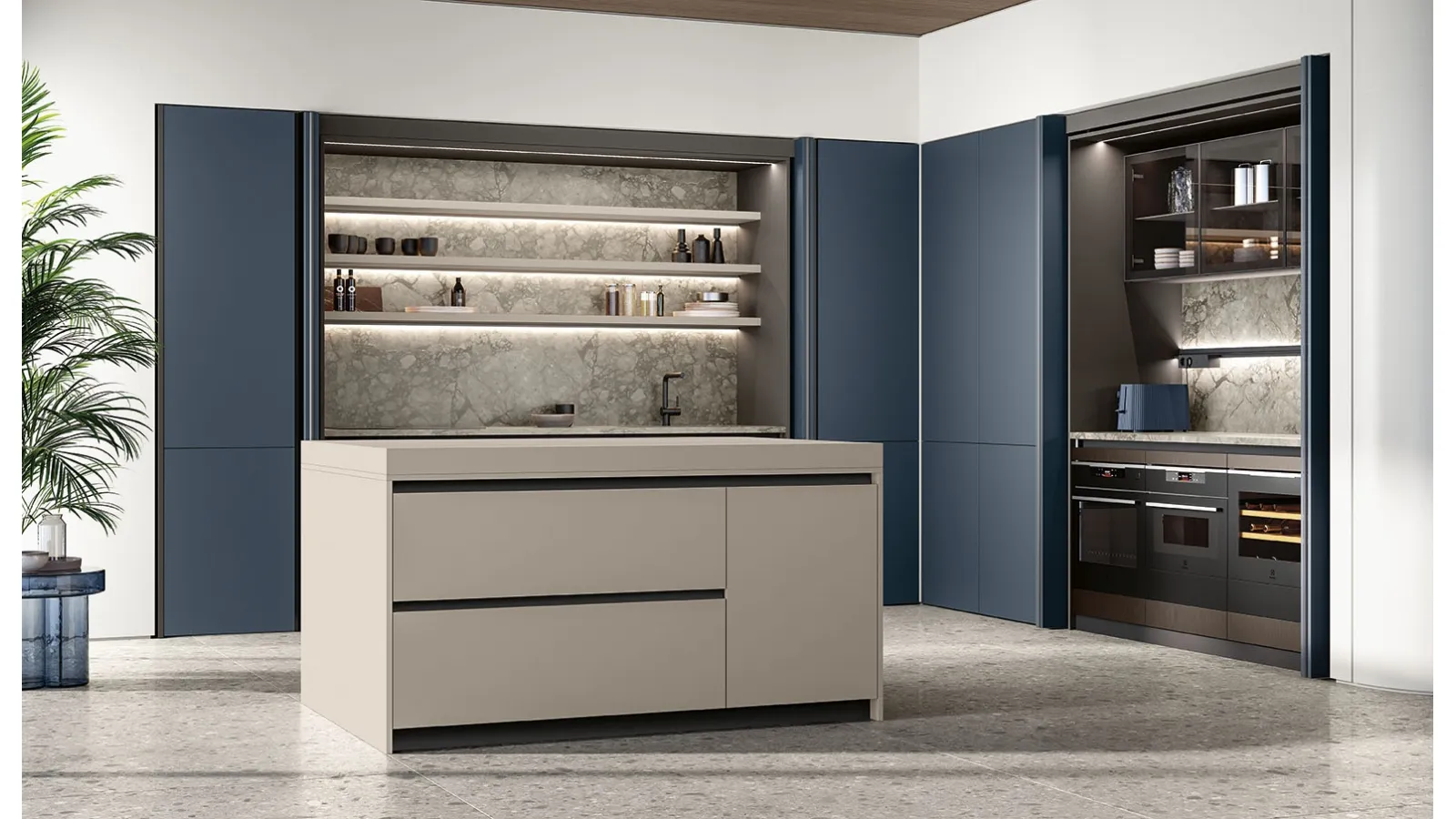 Cucina su misura Origina Anta Square 04 di Febal Casa