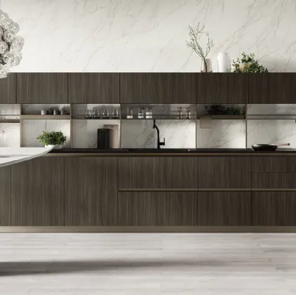 Cucina su misura Origina Anta Telaio Alluminio 04 di Febal Casa