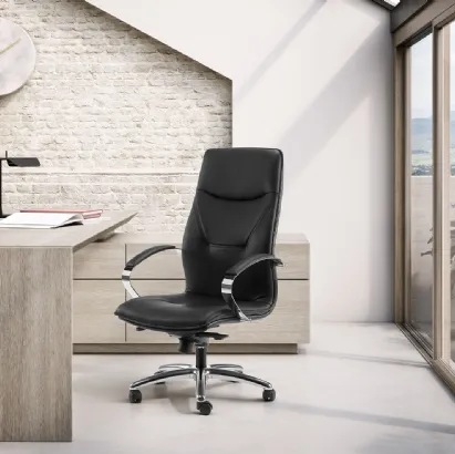 Poltrona direzionale Selecta di Elleci Office